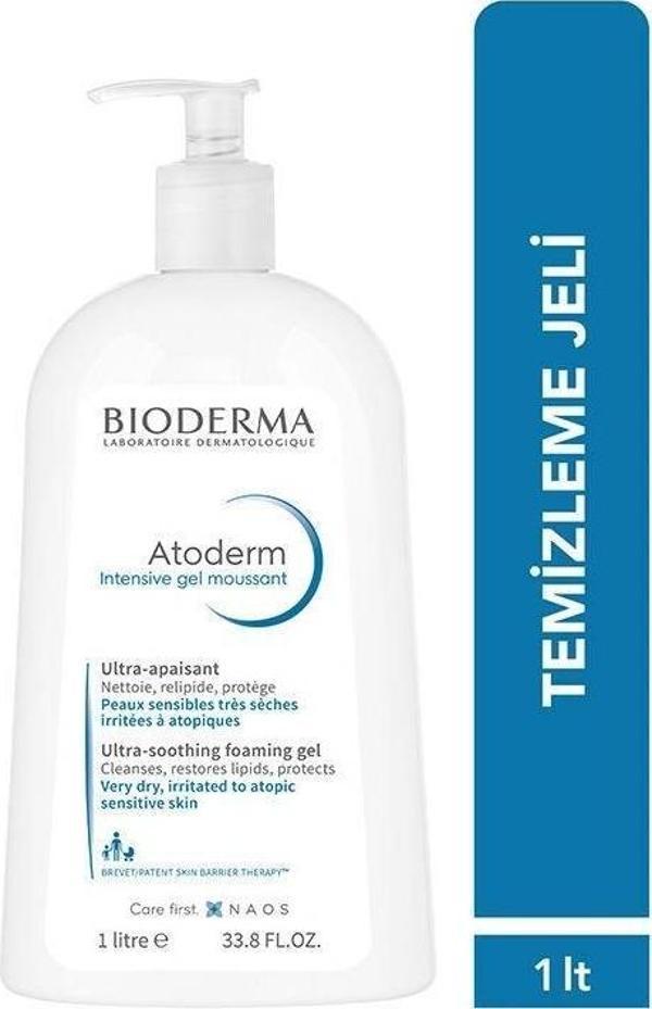 Bıoderma Atoderm Intensive Foaming Gel Temizleyici Jel 1 L - Image 1
