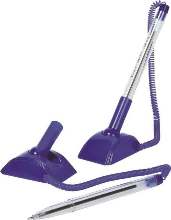 Ticon Bk2401 Spiralli Banko Ve Masa Kalemi Mavi - Image 1