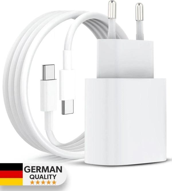 Apple Uyumlu 15/16 Pro Yeni Nesil Usb-c To Usb-c Girişli 25watt Hızlı Adaptör Kablo - Image 1