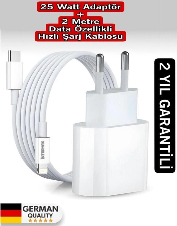 Iphone 25watt Hızlı Şarj Seti Type-c To Lightining 2metre Data Kablo - Image 1
