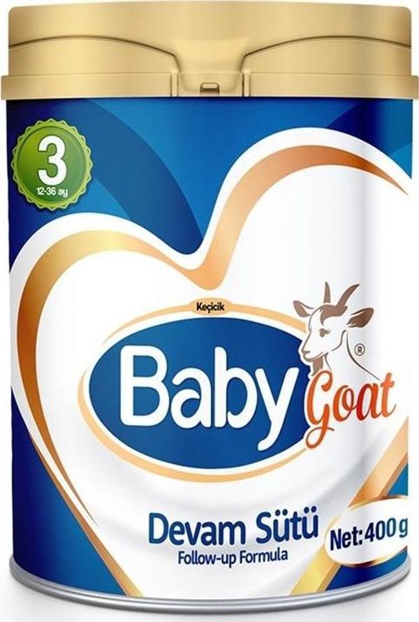 Baby Goat 3 Keçi Sütü Bazlı Devam Sütü 400  gr - Image 1