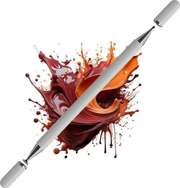 Samsung Galaxy Tab S8 Ultra X900 İle Uyumlu 2 in 1 Dokunmatik Stylus Kalem Çizim Ve Yazı Kalemi - Image 1