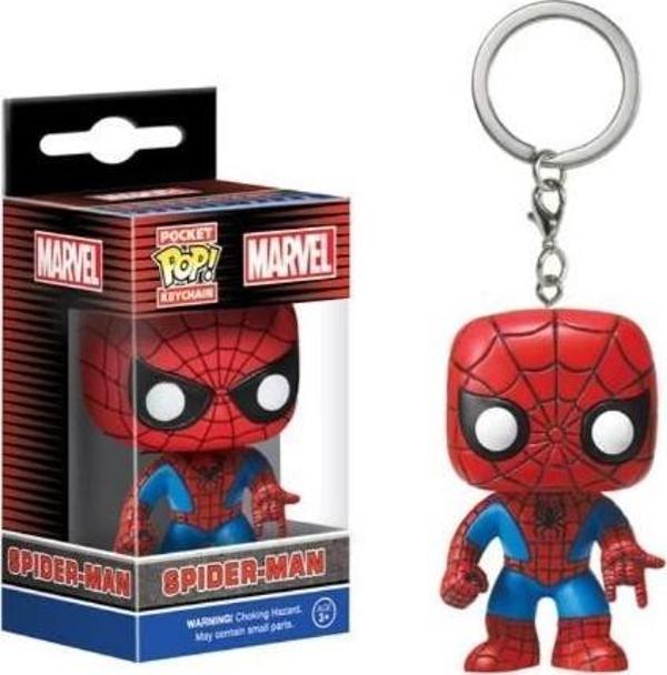 Funko Pop Pocket Keychain Marvel Spider-Man - Image 1