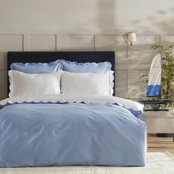 Karaca Nautica Home Aegean Percale Çift Kişilik Nevresim Takımı - Image 1