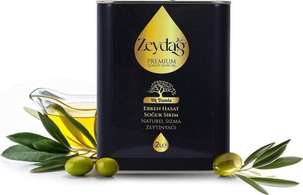 Zeydağ İlk Damla 2 Lt Soğuk Sıkım Erken Hasat Naturel Sızma Zeytinyağı - Image 1