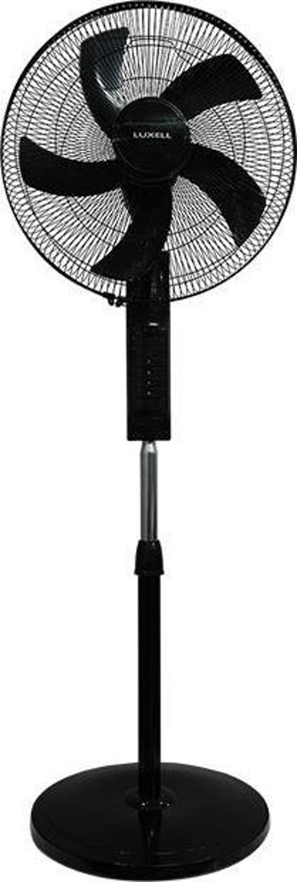 Luxell LXF-518 S Siyah Vantilatör 18" - Image 1