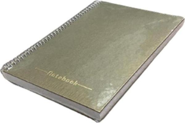Bayındır ( A5 ) Spiralli Ciltbezli Defter 140 Yaprak 70 Gram Çizgi - Image 1