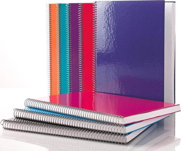 Bayındır Defter Rengarenk Spiralli Defter 140 Yaprak Kareli - Image 1