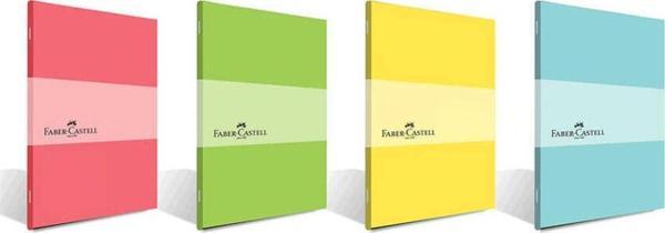 Faber-Castell L Dikişli Pp Kapak A5 40 Yaprak Kareli Defter - Image 1