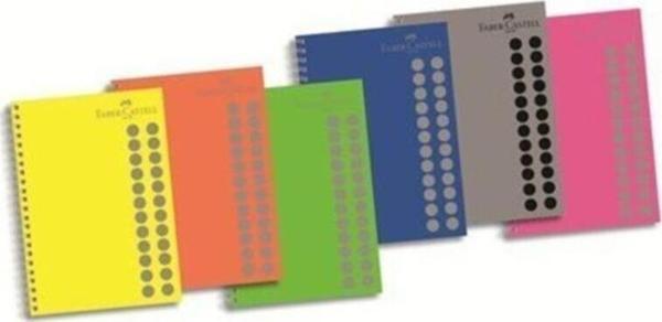 Faber-Castell Pp Kapak Kareli Defter 100 Yaprak (5075400110) - Image 1