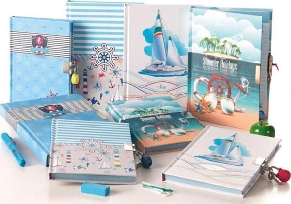 Bayındır Hatıra Defteri Kilitli Gemici 128 Yaprak 14X20 Cm Bhe0480 - Image 1