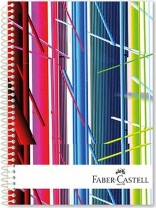 Faber-Castell Festival Sert Kapak Seperatörlü Defter 200Yp - Image 1