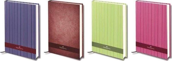 Faber-Castell - Çizgili Sert Kapak Çizgisiz Defter A5 120Yp. (400605) - Image 1