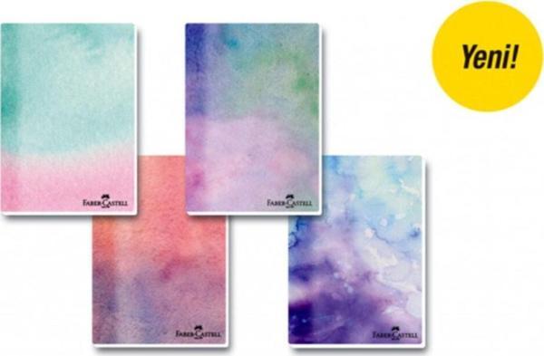 Faber-Castell Watercolors 40Yp. Çizgisiz Defter 3 Adet - Image 1