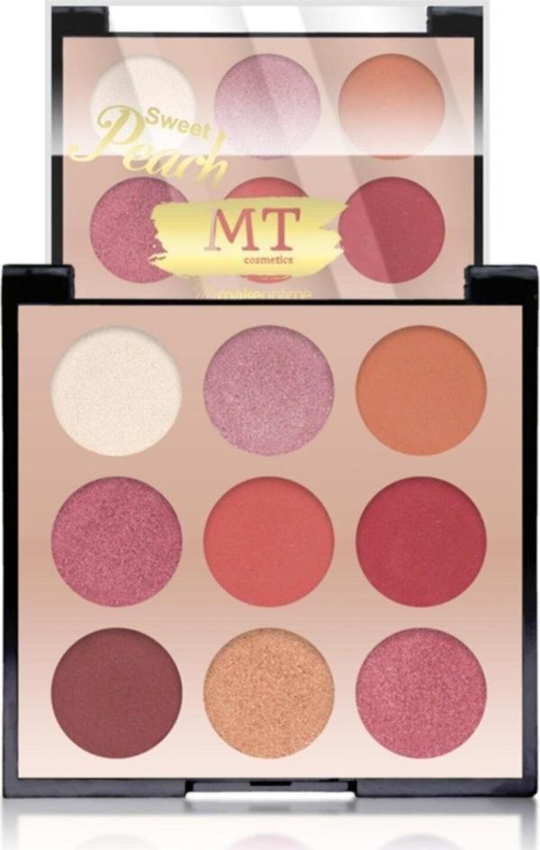 MT Makeuptime Kare 9 Lu Far Paleti-02 - Image 1