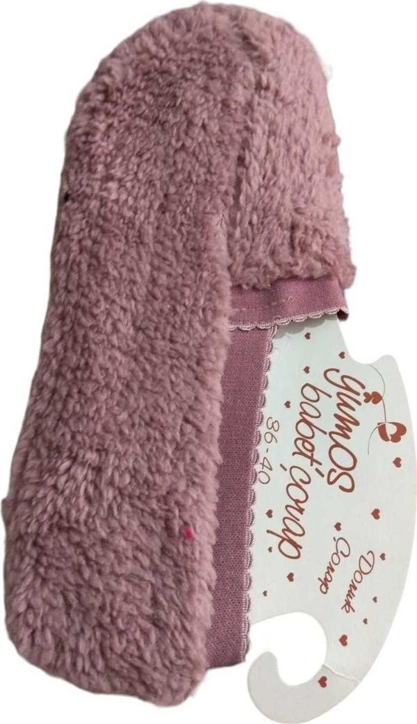 Selda Almira Dünyam Peluş Kumaş Ev Patik - Image 1