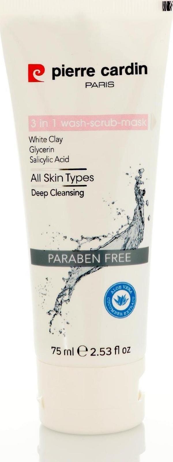 Pierre Cardin 3'Ü 1 Arada Yüz Temizleme Peeling Maskesi- 75 Ml - In 1 3 In 1 Face Mask - Image 1