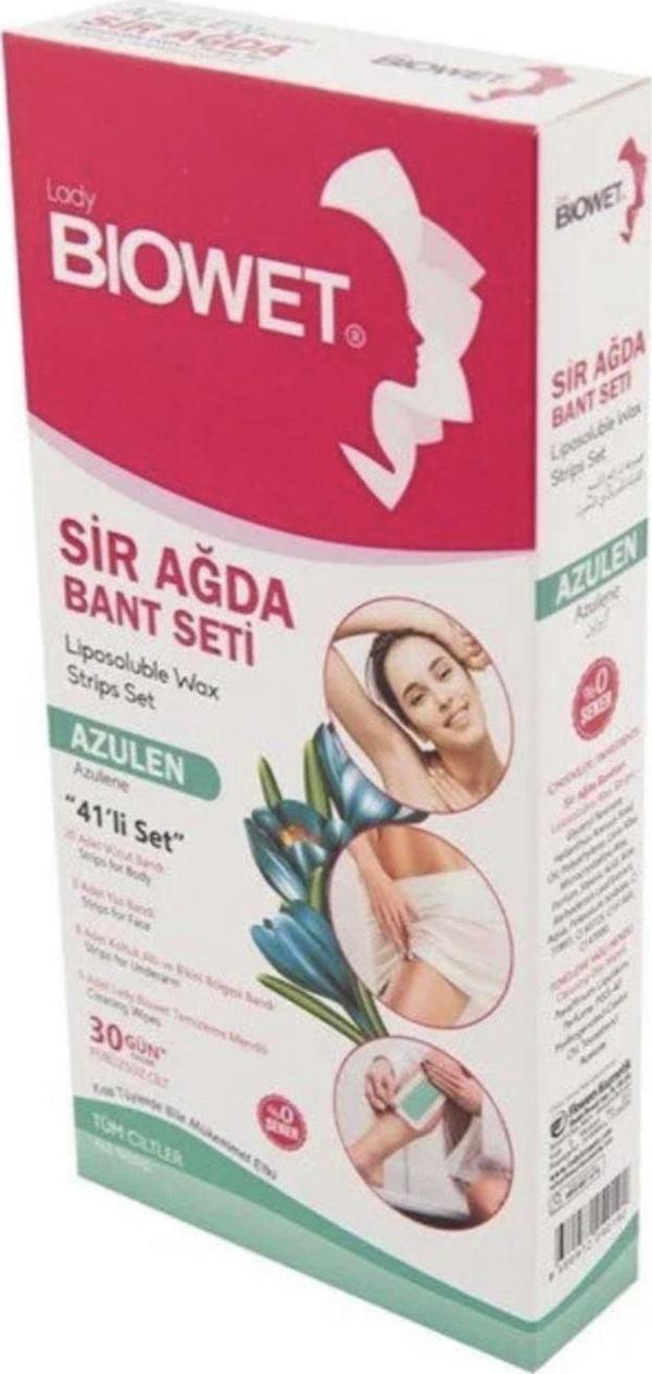 Bioweet Sir Ağda Bandı Azulen 41'Li - Image 1
