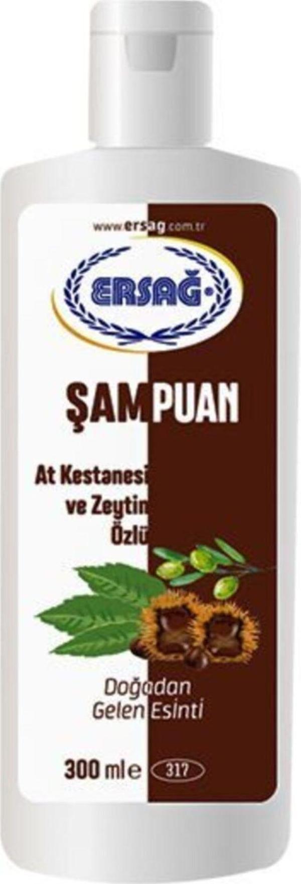 ERY Ersağ At Kestanesi Ve Zeytin Özlü Şampuan 300 Ml - Image 1