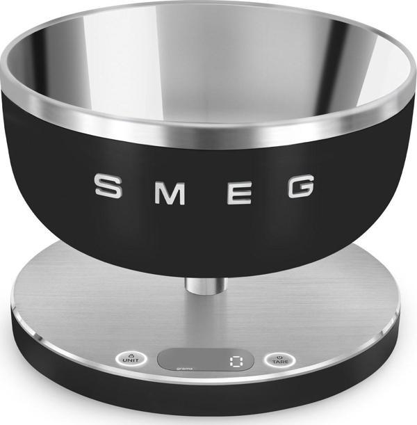 SMEG Retro Siyah Mutfak Tartısı KSC01BLMWW - Image 1