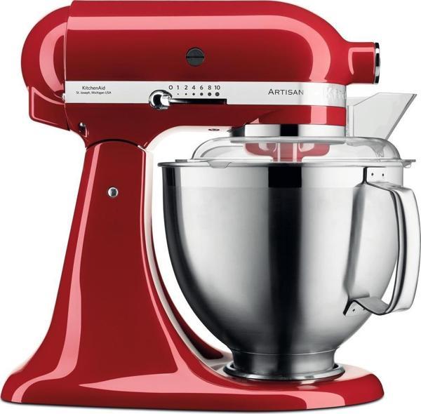 KitchenAid 5KSM185PSEER Artisan 4.8 Litre Mutfak Şefi - Empire Red - Image 1