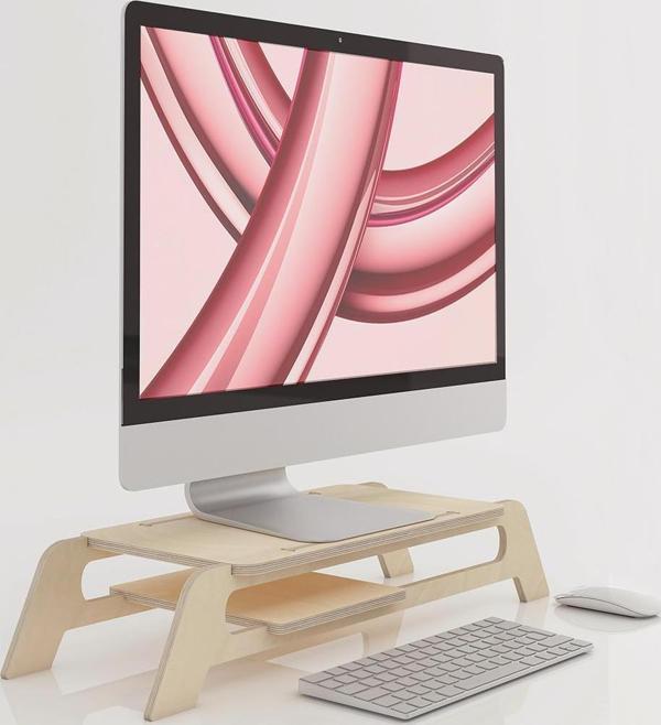 Shira Ahşap Monitör Standı - Image 1