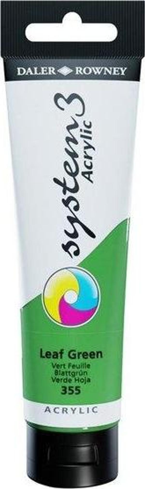 Daler Rowney Akrilik Boya System 3 Orıgınal 150 ml Leaf Green 129150355 - Image 1