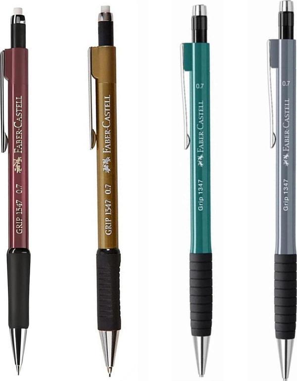 Faber-Castell Grip 1347 0.7 Versatil Trend Renkler 4'Lü Set - Image 1