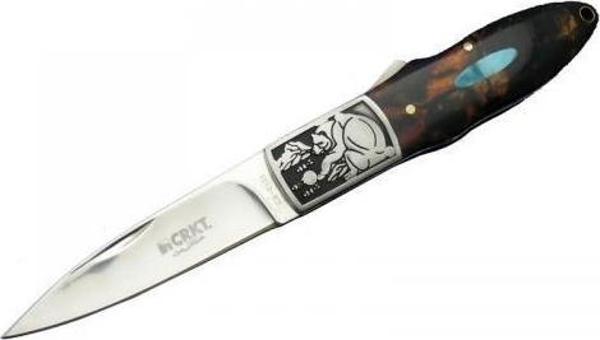 CRKT CR-0101 Siyah Kabzalı 21 Cm Paslanmaz Çelik Kamp Çakısı - Image 1