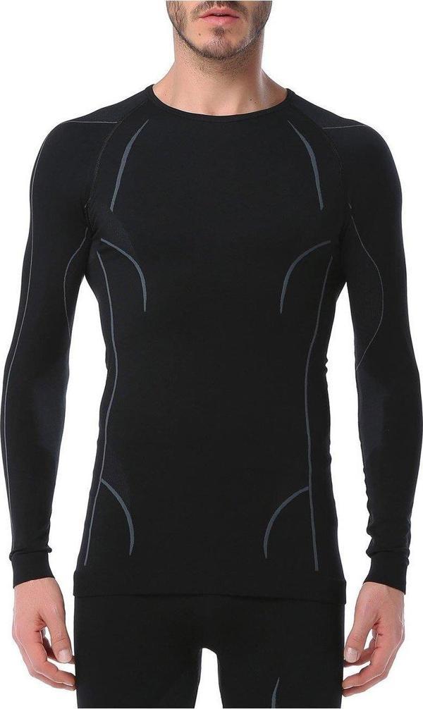 Evolite Thermowear Bay Termal Üst İçlik L-XL Siyah-Gri E-3025 - Image 1