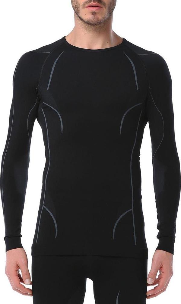 Evolite Thermowear Bay Termal Üst İçlik XL-XXL Siyah-Gri E-3025 - Image 1