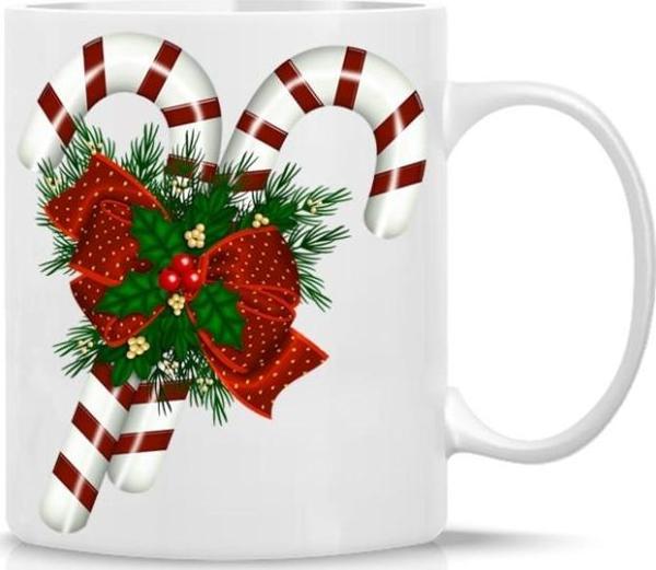 Kişiye Özel Yılbaşı Merry Christmas Yeni Yıl Kulplu Kupa Bardak - Image 1