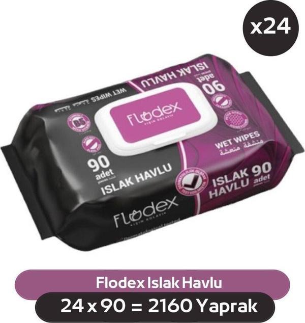 Flodex Dream Garden ( Rüya Bahçesi ) Islak Bebek Havlusu 24X90 Yaprak - Image 1