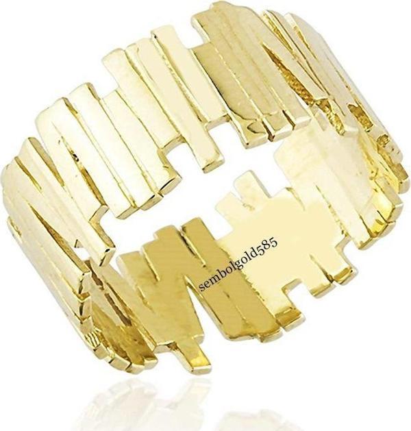 ZigZag Altın Yüzük 14K Gold - Image 1