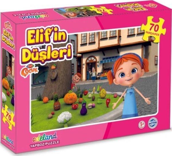 Adel Trt Çocuk Elif'İn Düşleri 70 Parça Puzzle / - Image 1
