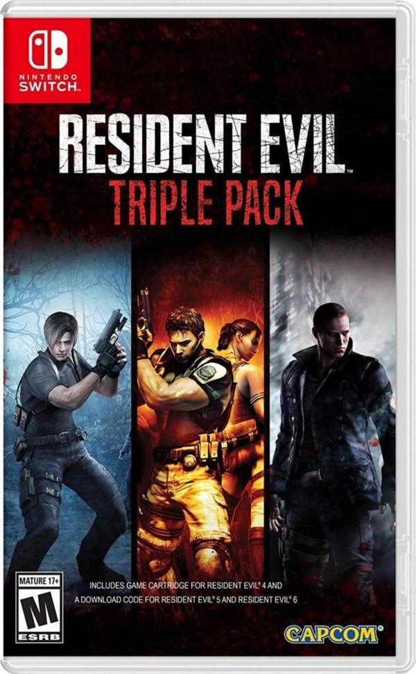 Capcom Nintendo Switch Resident Evil Triple Pack Ns Oyunu - Image 1