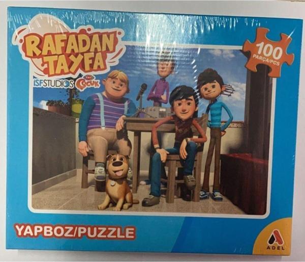 Adeland Trt Çocuk Rafadan Tayfa 100 Parça Kutulu (Puzzle) - Image 1