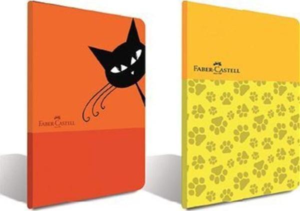 Faber-Castell Kaye Defter Look Plastik Kapak Kareli 80 Yp A5 - Image 1