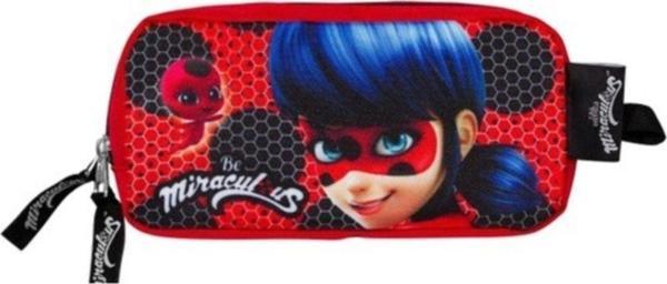 Ümit Çanta Uğur Böceği (Ladybug) Baskılı Kız Çocuk Kalem Çantası - Image 1