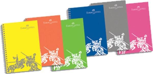 Faber-Castell Plastik Kapak Defter 140 Yaprak Kareli - Image 1