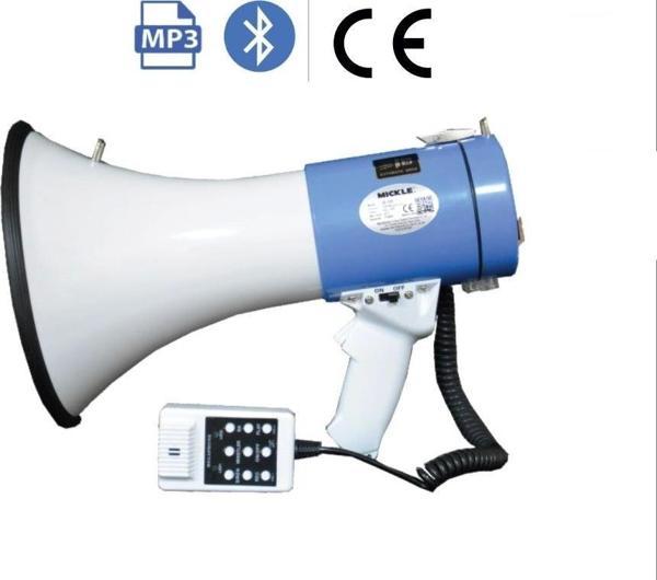 Mickle JS-12S Mike Mikrofonlu Şarjlı Megafon - Image 1