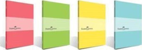 Faber-Castell Pp Kapak Pastel Dikişli Defter 100 Yaprak Kareli A5 4 Adet - Image 1