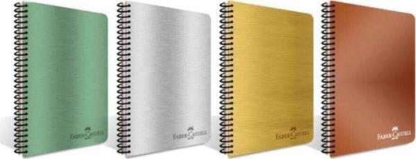 Faber-Castell Pp Kapak Metalik Defter 100 Yaprak Çizgili - Image 1