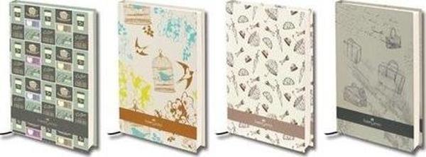 Faber-Castell A5 Nostalji Defter (Şemsiyeli) 120Yp, Çizgisiz - Image 1