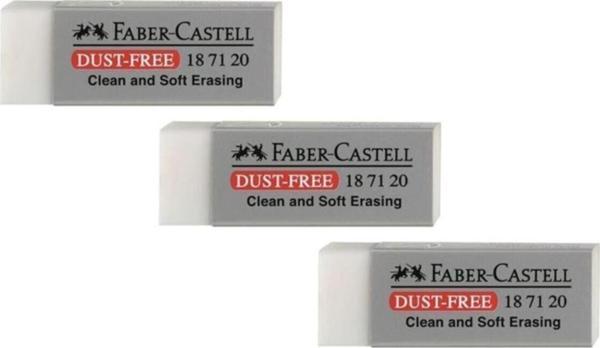 Faber-Castell Dust Free Silgi No20 (3 Adet) - Image 1