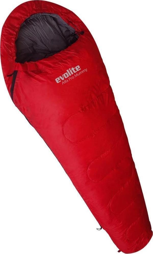 Evolite Alfa Pro 0C Uyku Tulumu Kırmızı Sol - Image 1