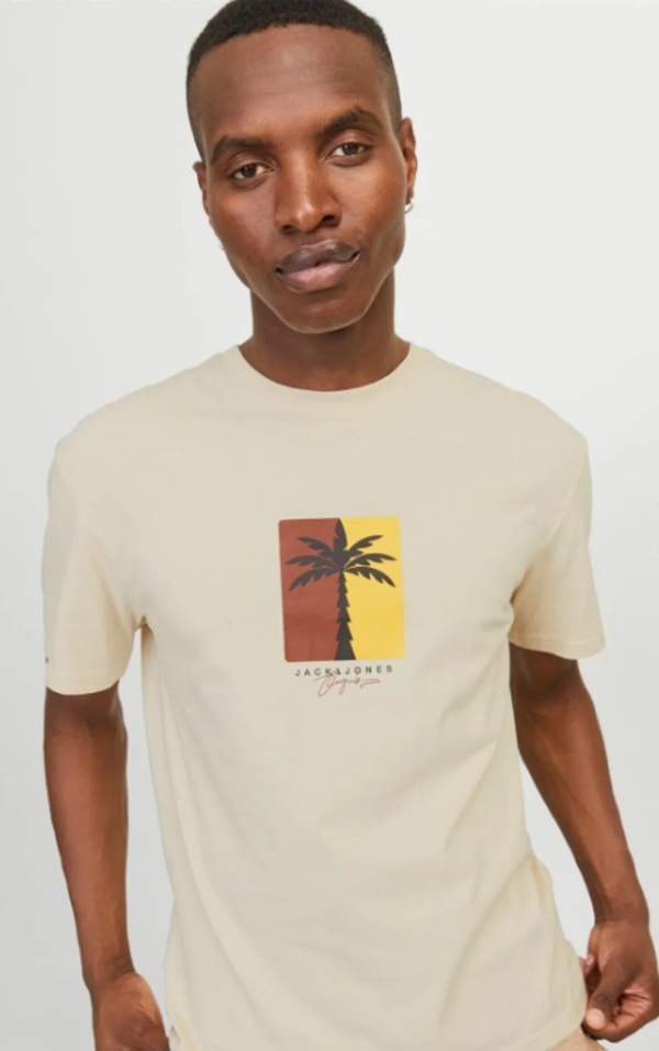 Jack&Jones Erkek T-Shirt 12255569 - Image 1