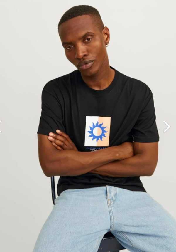 Jack&Jones Erkek T-Shirt 12255569 - Image 1