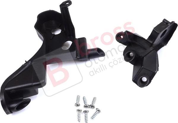 Citroen C4 MK2 B7 NC 2009-2018 DS4 MK1 NX 2010-2015 6212H0 İçin Sağ Ön Far Ayak Tamir Seti - Image 1