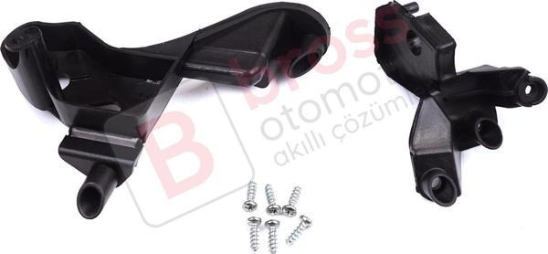 Citroen C4 MK2 B7 NC 2009-2018 DS4 MK1 NX 2010-2015 6212H1 İçin Sol Ön Far Ayak Tamir Seti - Image 1